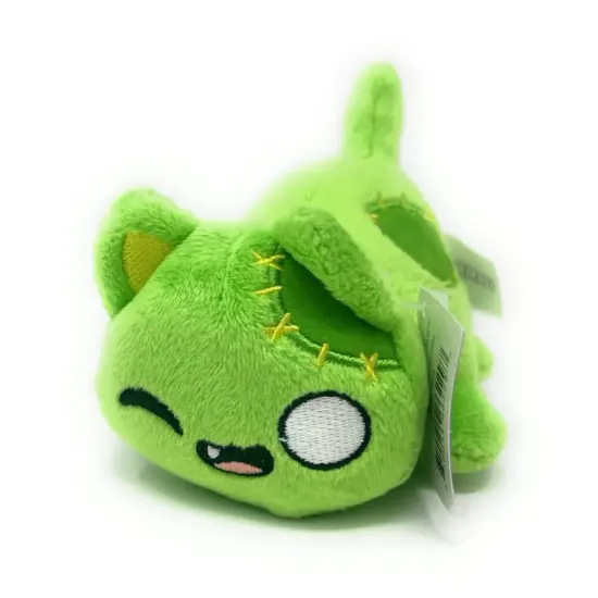 Aphmau MeeMeows YouTube Gaming Channel 4&rdquo; Exclusive Halloween Plush Set of 4 Includes: Pumpkin Kitty , Zombie Kitty , Werewolf Kitty & Day of The Dead - Sugar Skull Kitty {4}