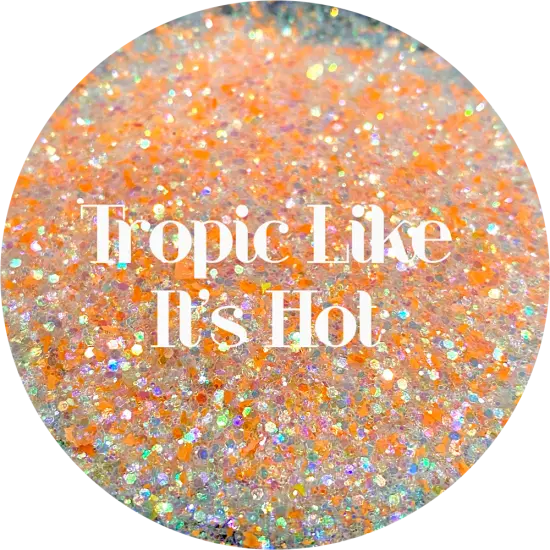 Polyester Glitter - Tropic Like It's Hot by Glitter Heart Co.™ {1}