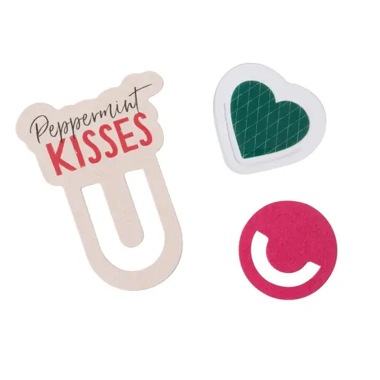 Vicki Boutin Peppermint Kisses Die-Cut Paper Clips 30/Pkg {4}