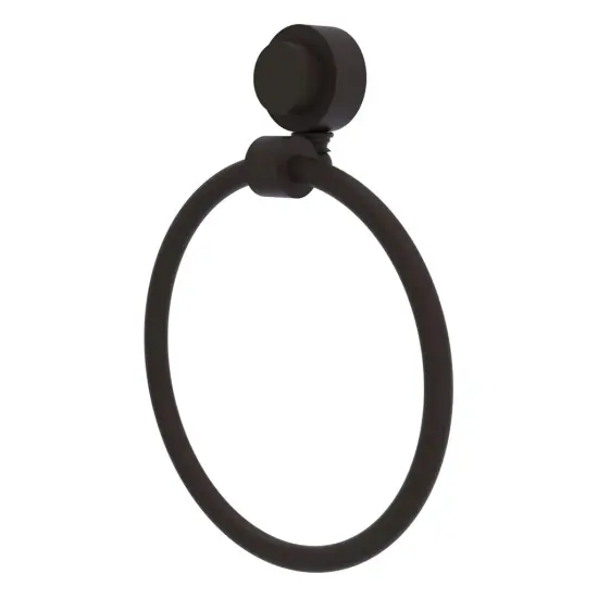 Venus Collection Towel Ring With Groovy Accent - 416G-Orb {1}
