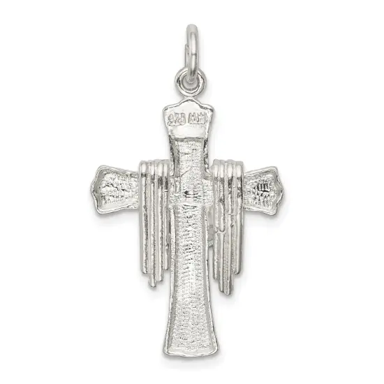 Sterling Silver Cross Charm Jewerly 30mm x 20mm {3}