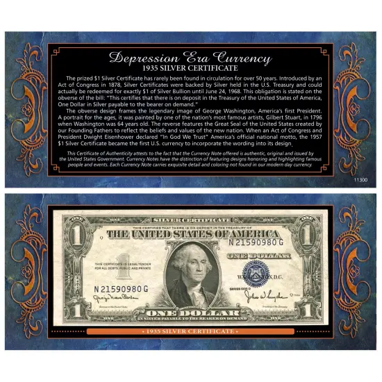 Depression Era Currency {1}