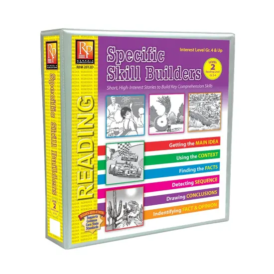 Specific Skill Builders: Level 2 (Binder & Resource CD) {3}