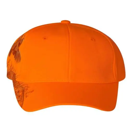 DRI DUCK&reg; Quail Cap Stylish & Durable Blaze Orange Quail {1}