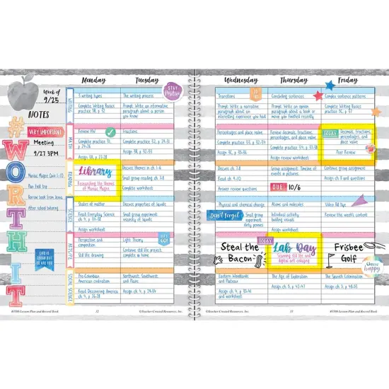 Watercolor Lesson Plan and Record Book {4}