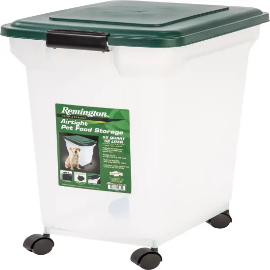IRIS Remington&reg; 55 Quart Airtight Container, Green {1}