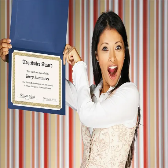 Great Papers! Certificates with Gold Foil, Braided on Ivory Certificate, 8.5" x 11", Printer Compatible, 15 Count {3}