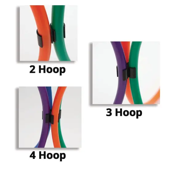 S&S Worldwide&reg; Economy Hoops and Hoop Clips Easy Pack {5}