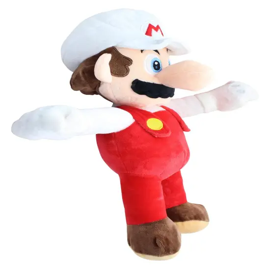 Super Mario 16 Inch Character Plush | Fire Mario {3}