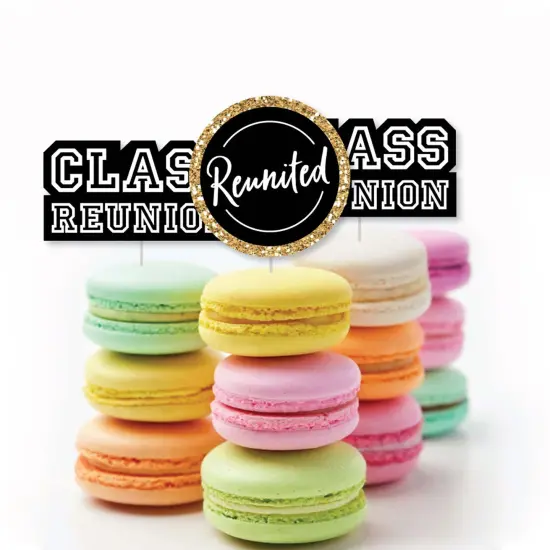 Big Dot of Happiness Reunited - DIY Shaped School Class Reunion Party Cut-Outs - 24 Count {4}