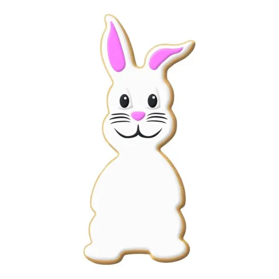 Chocolate Easter Bunny Cookie Cutter 5 in, CookieCutter.com, Tin Plated Steel, Handmade in the USA {3}