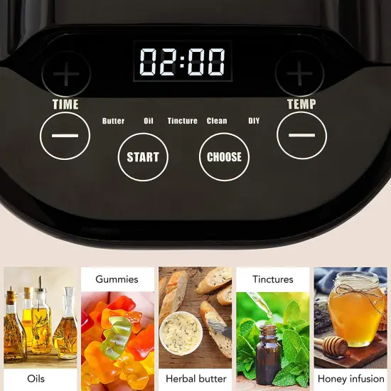 Ivation Herbal Infusion Machine, Botanical Extractor for Making Butter & Oil Infuser Machine {2}