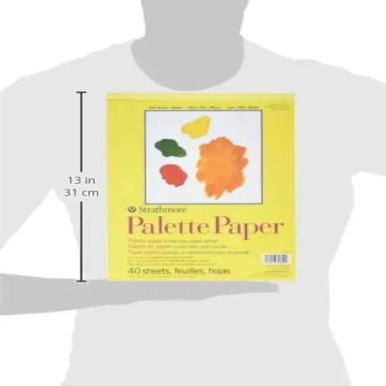 300 Series Palette Paper Pad, Tape Bound, 9x12 inches, 40 Sheets (41lb/67g) - Artist Paper for Adults and Students {1}