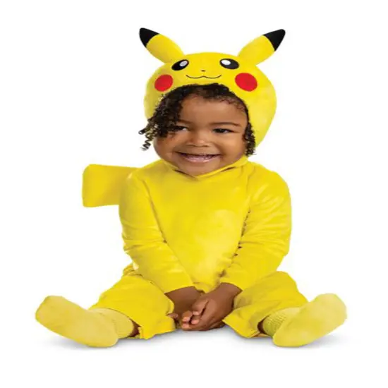 Pokemon Pikachu Toddler Posh Romper Costume {6}