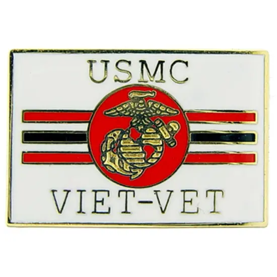 U.S.M.C. Vietnam Veteran Pin 1" {1}