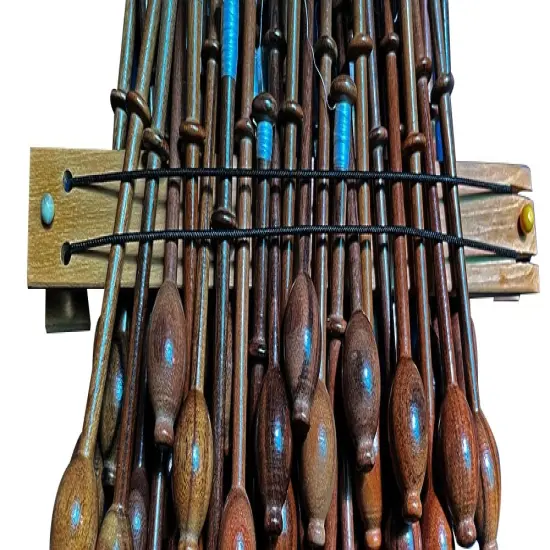 Lacis Wood Bobbin Holder Bar-6" {1}