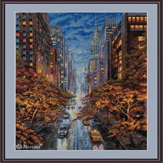 Autumn Aura K-172 Counted Cross-Stitch Kit {1}