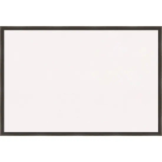 Hardwood Wedge Wood Framed Corkboard, White Cork Mocha {7}