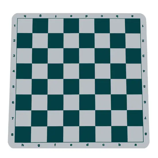 WE Games The Original 100% Silicone Tournament Chess Mat - 20 Inch Board {1}