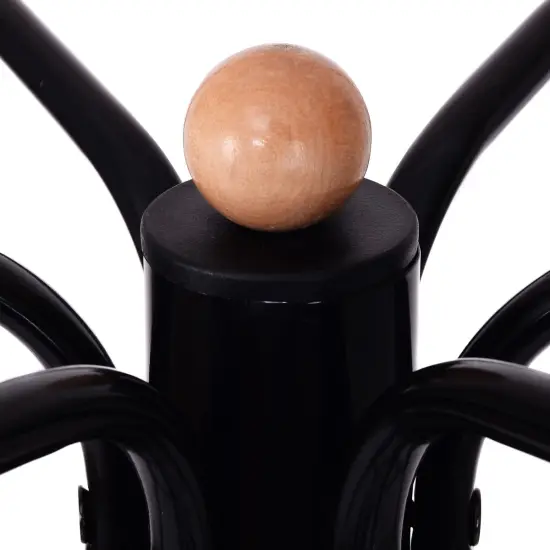 Costway Metal Coat Hat Rack Organizer Clothes Hanger Hooks Tree Stand Umbrella Holder {6}