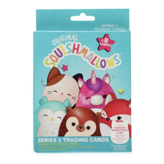Squishmallows Official Kellytoy Series 1 Trading Cards (Pack of 1) {1}