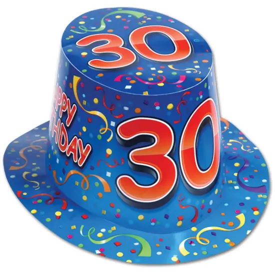 Happy30Birthday Hi-Hat (Pack of 25) {1}