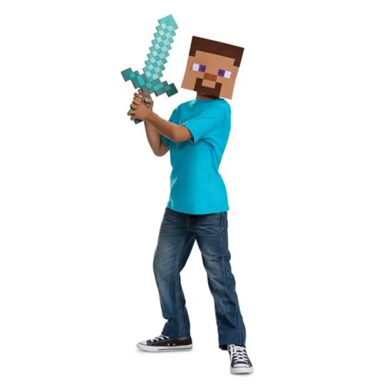 Minecraft Sword and Mask Child Accessory Set {5}