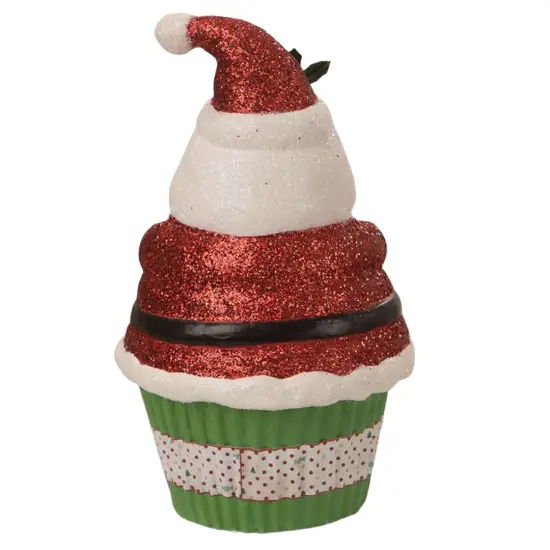 Santa Claus Cupcake Container 6" {2}