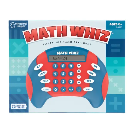 Math Whiz&trade; Handheld Electronic Math Game {2}