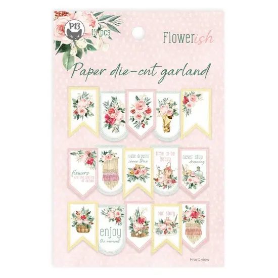 Flowerish Double-Sided Cardstock Die-cuts 15/Pkg {1}