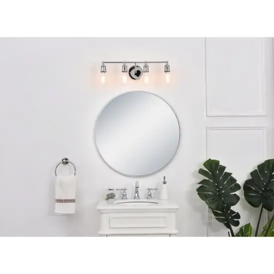 Serif 4 light chrome Wall Sconce {2}