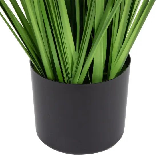 Northlight 40" Potted Artificial Green Onion Grass Plant {6}