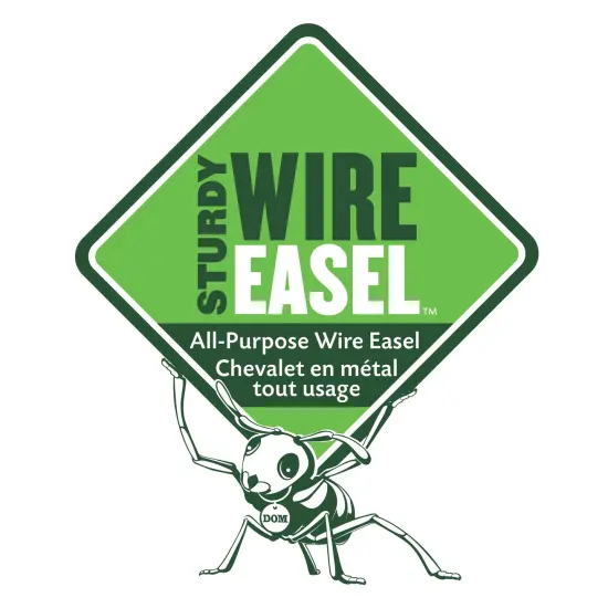 FloraCraft All-Purpose Sturdy Wire Easel-11.25"X11.5"X24" {6}