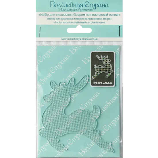 Bead embroidery kit on a plastic base FLPL-044 {3}