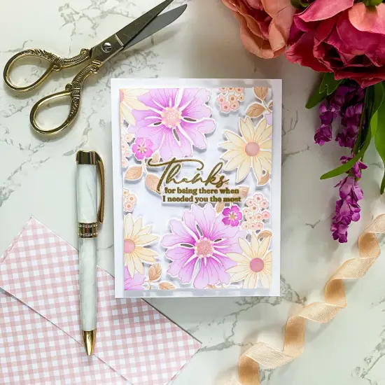 Pinkfresh Studio Die Set-Thanks For Being There {2}