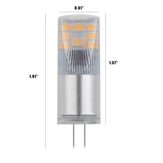 BulbAmerica G4 Bi-Pin LED 3w 370Lm 12V AC/DC 4000K Cool White {2}