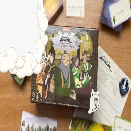Nickelodeon Avatar The Last Airbender Uncle Irohs Dream Board Game {4}