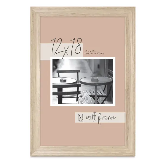 MCS Classic Edge Frame - 12" x 18", Natural {1}