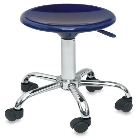 Richeson Colored Stool - 19" to 24", Blue {1}