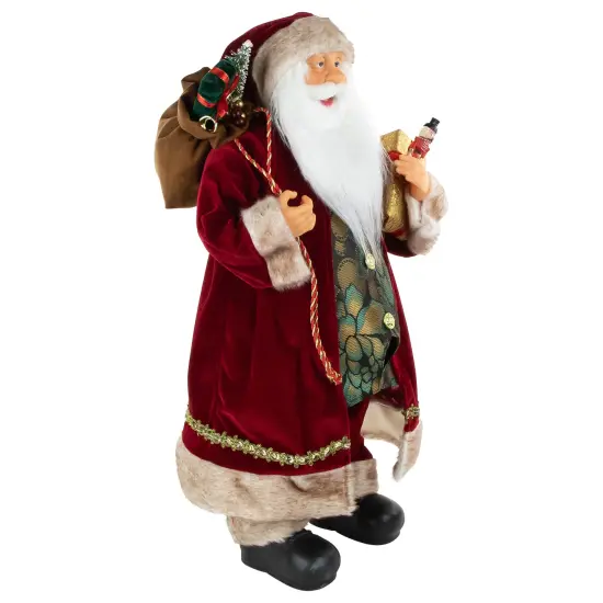 Northlight 24" Old World Style Santa Claus Christmas Figure Red {4}
