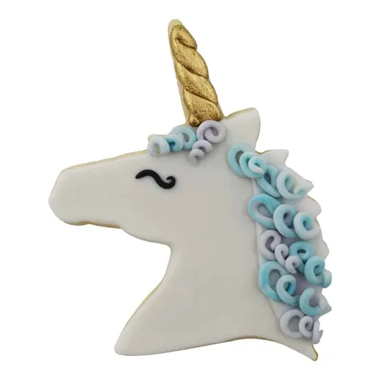 Unicorn Head Cookie Cutter (4.75") {4}