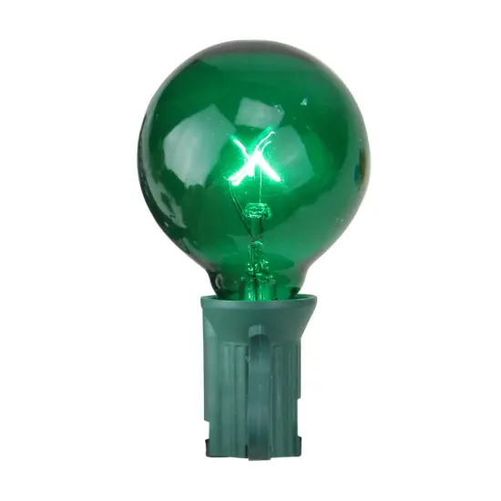 Northlight Transparent G40 Globe Christmas Replacement Bulbs - MultiColor - 4ct {3}