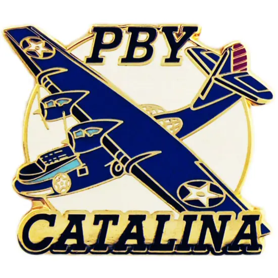 PBY Catalina Airplane Pin 1 1/2" {1}