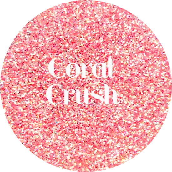 Polyester Glitter - Coral Crush by Glitter Heart Co.&trade; {1}