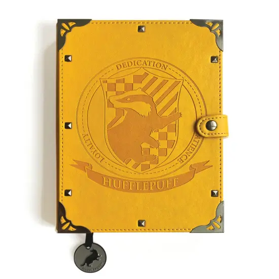 Harry Potter Hufflepuff Vegan Leather Journal {1}