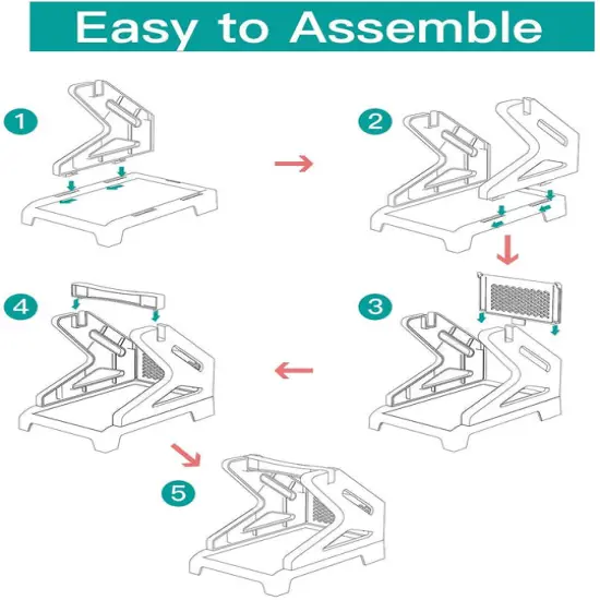 Jiose Label Holder Thermal Label Holder for Rolls and Fan-Fold Labels {6}