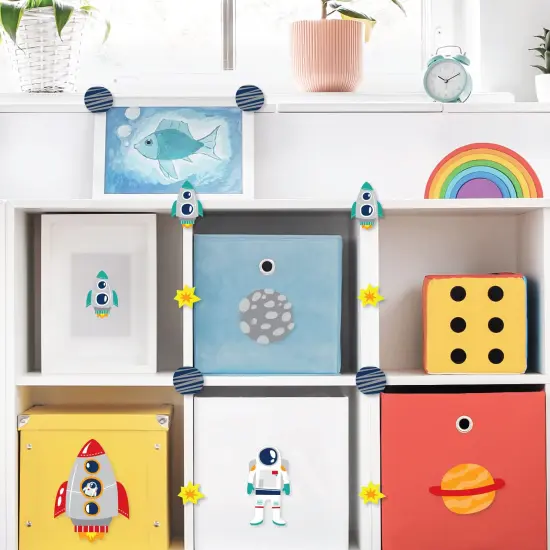 Big Dot of Happiness Outer Space Galaxy - DIY Classroom Decorations - Bulletin Board Cut-Outs - Set of 40 {7}