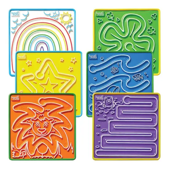 Kaplan Early Learning Company Mindful Mazes - 6 Double-Sided Boards {1}