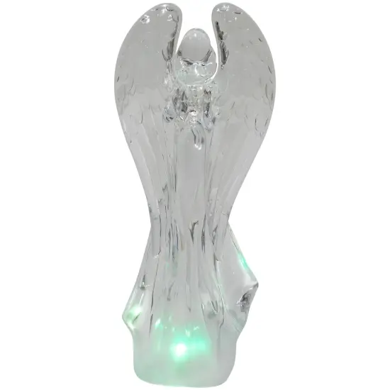 Northlight LED Lighted Color Changing Praying Angel Christmas Figure - 12.25" Clear {6}