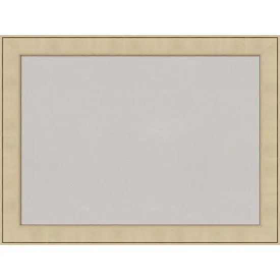 Classic Honey Silver Framed Corkboard, Grey Cork {1}